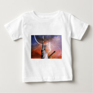 Freiheitslichtstatue. Baby T-shirt