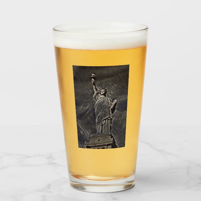 Freiheitsmalerei Glas (Vorne (Gefüllt))