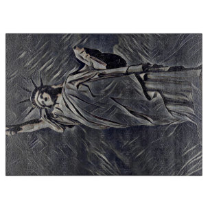 Freiheitsmalerei Schneidebrett