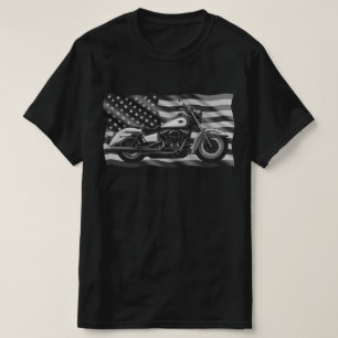 Freiheitsmaschine über Streifen aus Stahl Kraft Bi T-Shirt