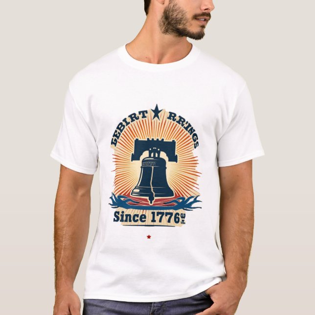 Freiheitsrennen seit 1776 T-Shirt (Vorderseite)