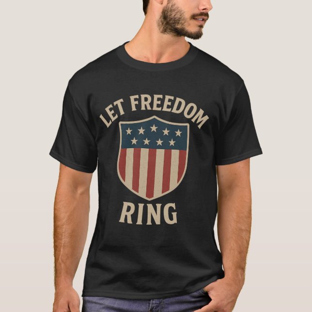 Freiheitsring gelassen T-Shirt (Vorderseite)