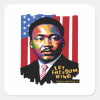 Freiheitsring, MLK-Zitat, Schwarze Geschichte gela