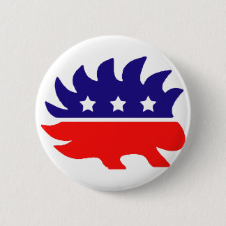 Freiheitsstachelschwein Button