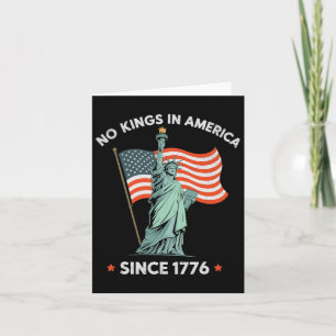 Freiheitsstatue 4. Juli Keine Könige in Amerika Si Karte