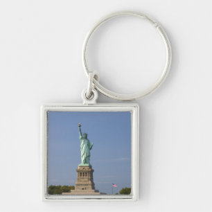 Freiheitsstatue auf Liberty Island in New Schlüsselanhänger