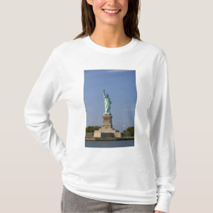Freiheitsstatue auf Liberty Island in New T-Shirt