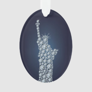 Freiheitsstatue Bling Ornament