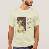 Freiheitsstatue - Bringen Sie mir Ihre müde...