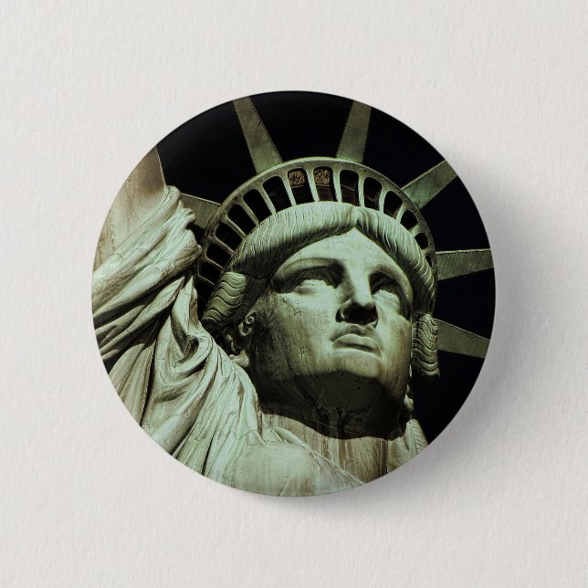Freiheitsstatue Button (Vorderseite)
