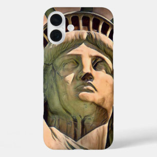 Freiheitsstatue iPhone 16 Plus Hülle