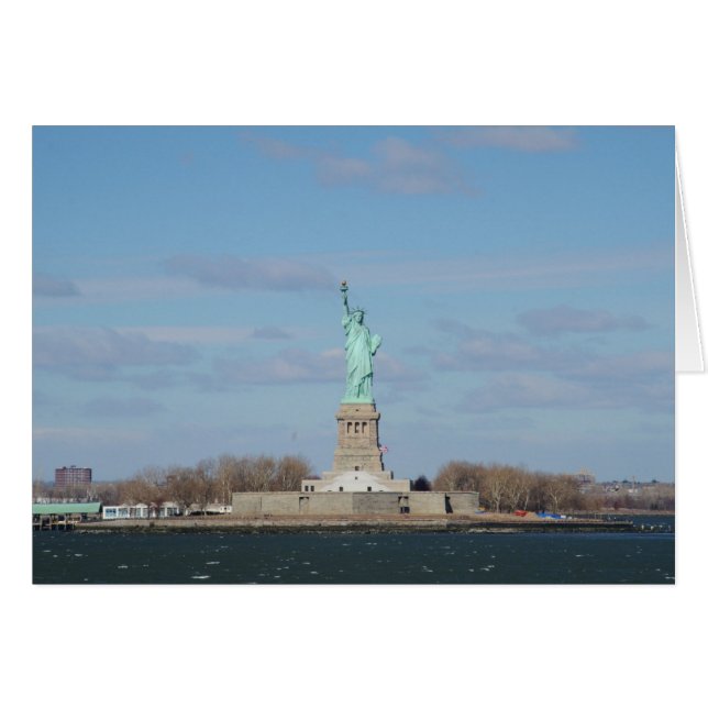 Freiheitsstatue der Insel Ellis (Vorderseite (Horizontal))