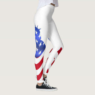 Freiheitsstatue der weißen Leggings