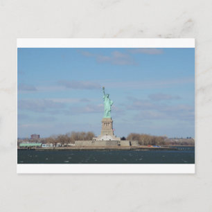 Freiheitsstatue Ellis Island Postkarte