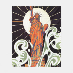 Freiheitsstatue Fleecedecke