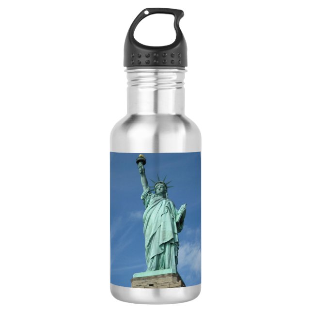 Freiheitsstatue - Foto Edelstahlflasche (Vorderseite)