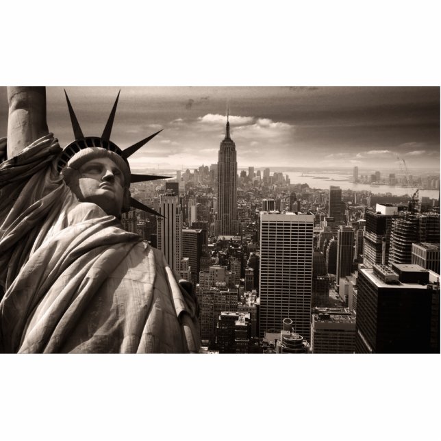 Freiheitsstatue Fotoskulptur (Vorne)