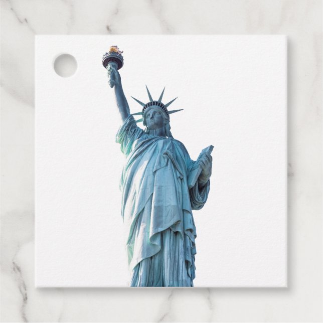 Freiheitsstatue Geschenkanhänger (Vorderseite)