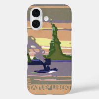 Freiheitsstatue in New York City, Vintage Travel