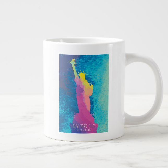 Freiheitsstatue Jumbo-Tasse (Rechts)
