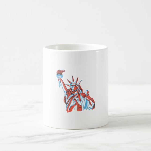 Freiheitsstatue Kaffeetasse (Mittel)