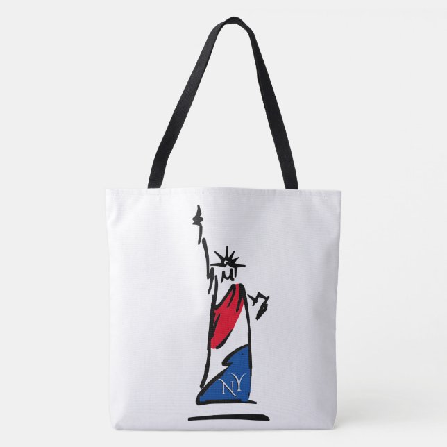 Freiheitsstatue / Lady Liberty Stripes (Vorderseite)