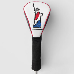 Freiheitsstatue / Lady Liberty Stripes Golf Headcover