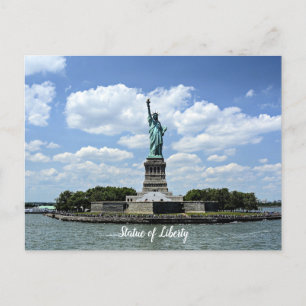 Freiheitsstatue, Liberty Island, Postkarte