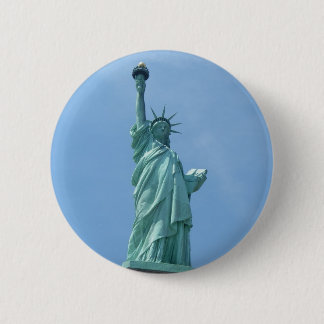 Freiheitsstatue - Nahaufnahme-Knopf Button
