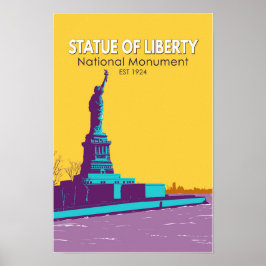 Freiheitsstatue Nationalmonument Liberty Island Poster