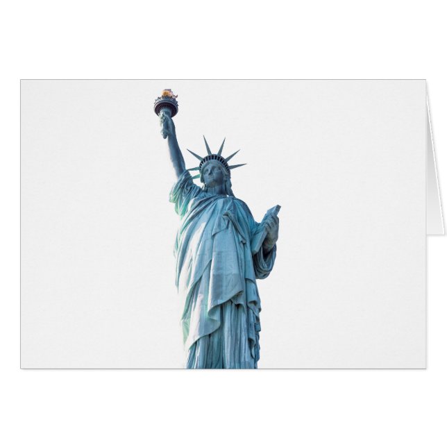 Freiheitsstatue New York City (Vorderseite (Horizontal))