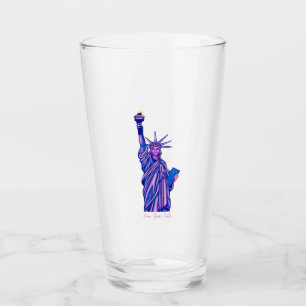 Freiheitsstatue - New York City-4. Juli - Glas