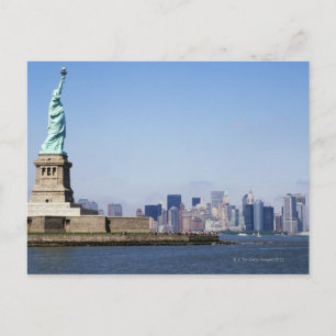 Freiheitsstatue, New York City, New York Postkarte