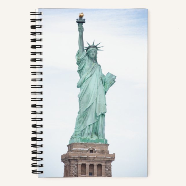 Freiheitsstatue New York City Notizbuch (Vorderseite)