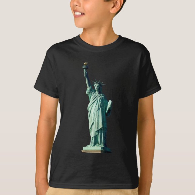 Freiheitsstatue New York City NYC T-Shirt (Vorderseite)