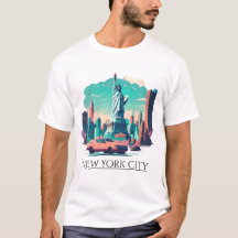 Freiheitsstatue New York City T - Shirt