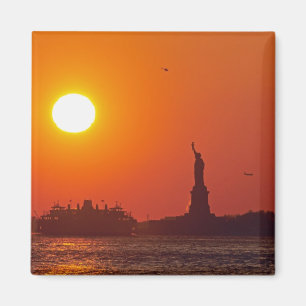 Freiheitsstatue, New York Harbour, NY, USA, Magnet