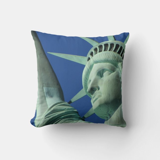 Freiheitsstatue New York Kissen (Vorderseite)