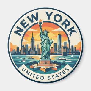 Freiheitsstatue New York Magnet