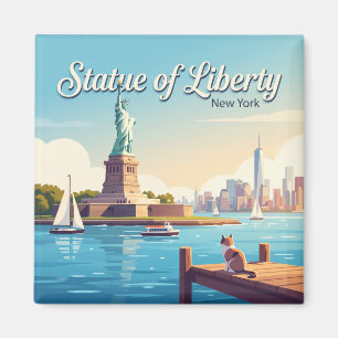 Freiheitsstatue New York Magnet