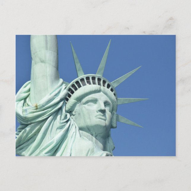 Freiheitsstatue - New York - Postkarte (Vorderseite)