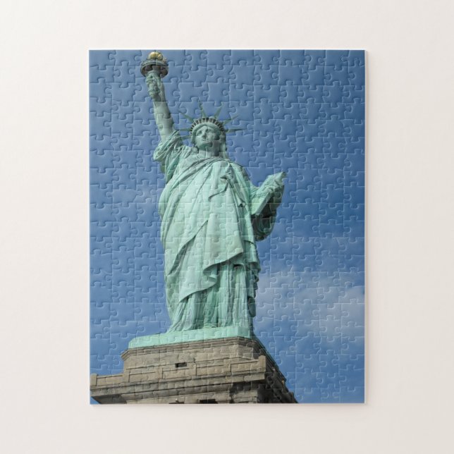 Freiheitsstatue New York. Puzzle (Vertikal)