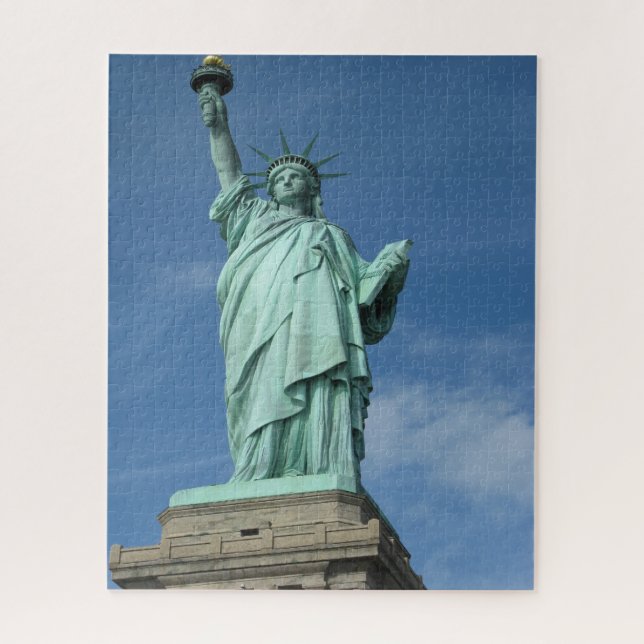 Freiheitsstatue New York. Puzzle (Vertikal)