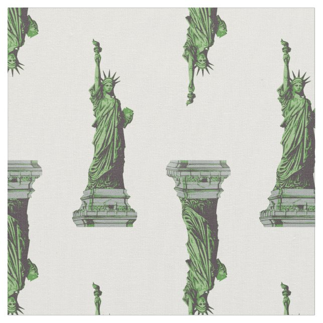 Freiheitsstatue New York Stoff (Nahaufnahme)