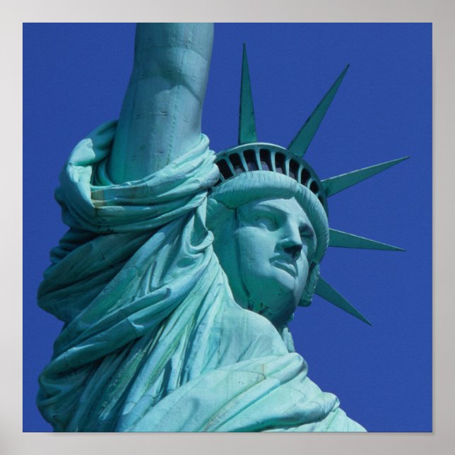 Freiheitsstatue, New York, USA 8 Poster (Vorne)