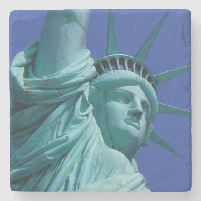 Freiheitsstatue, New York, USA 8 Steinuntersetzer (Vorderseite)