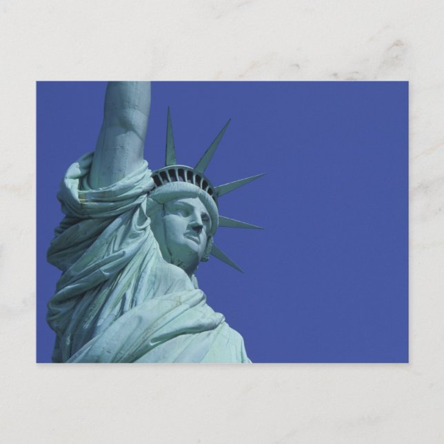 Freiheitsstatue, New York, USA 9 Postkarte (Vorderseite)