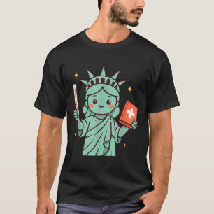 Freiheitsstatue New York USA Amerika vereinigt T-Shirt