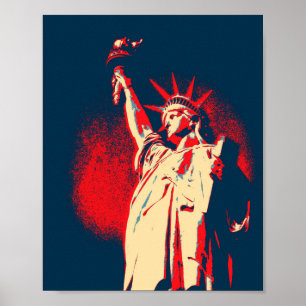 Freiheitsstatue, NY Poster
