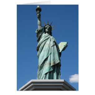 Freiheitsstatue, Odaiba, Tokio, Japan Card